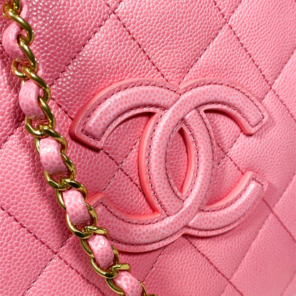 Chanel Pink Caviar Vanity Case