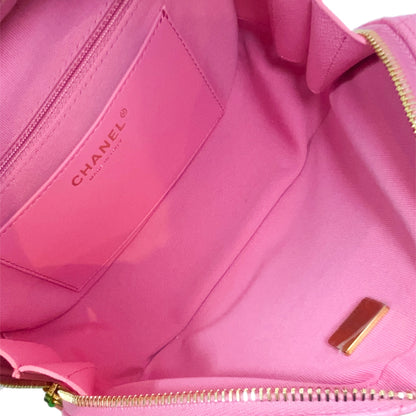 Chanel Pink Caviar Vanity Case