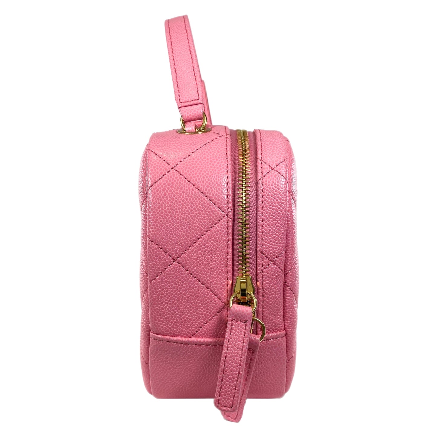 Chanel Pink Caviar Vanity Case