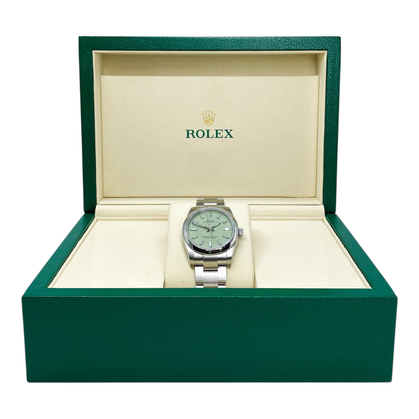 Rolex Pistachio Oyster Perpetual 34mm
