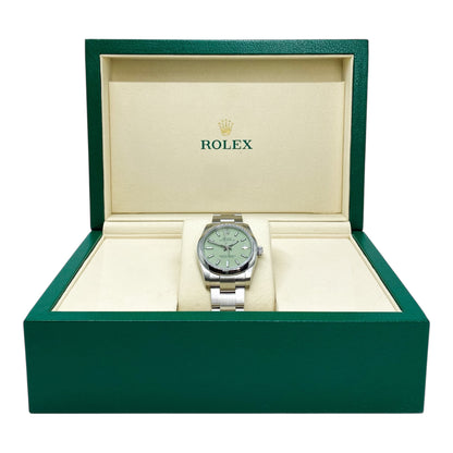 Rolex Pistachio Oyster Perpetual 34mm