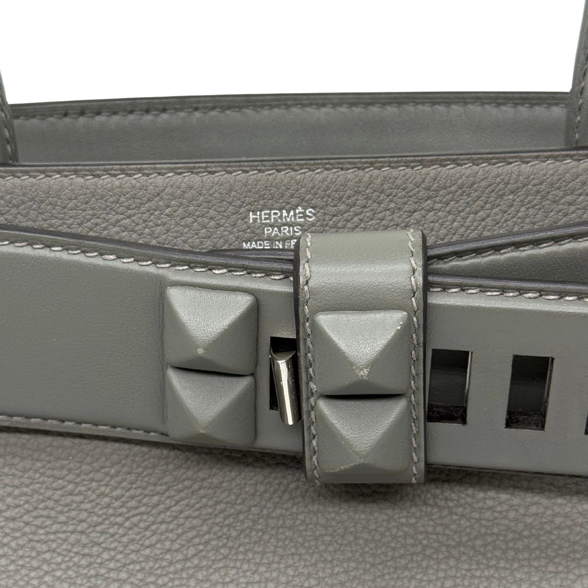 Hermes Medor Gris Meyer Togo Palladium Hardware