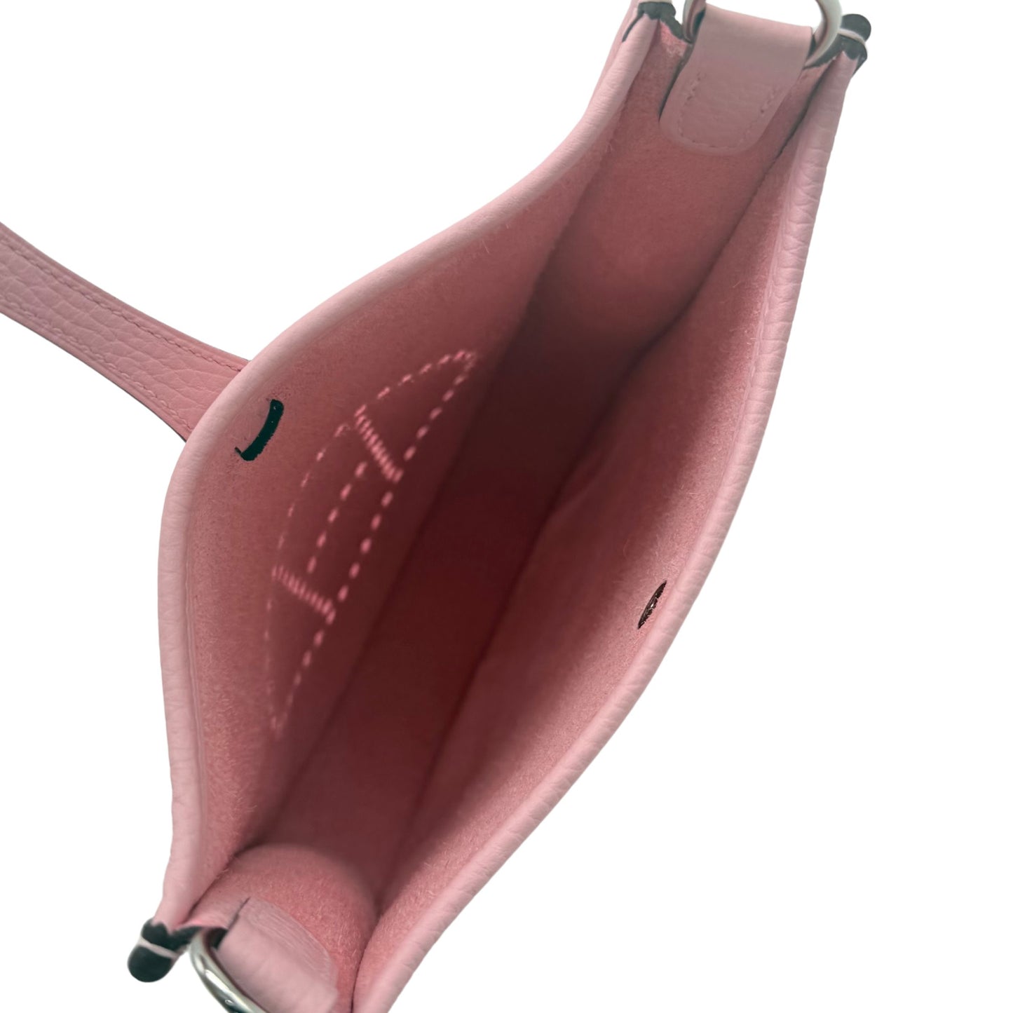 Hermès Rose Sakura Evelyne Crossbody Tres Petit Modele