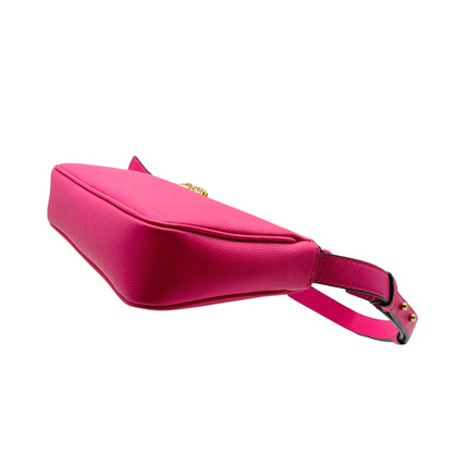 Versace Pink La Medusa Shoulder Bag