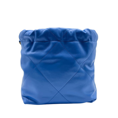 Chanel 22 Mini Blue Calfskin GHW