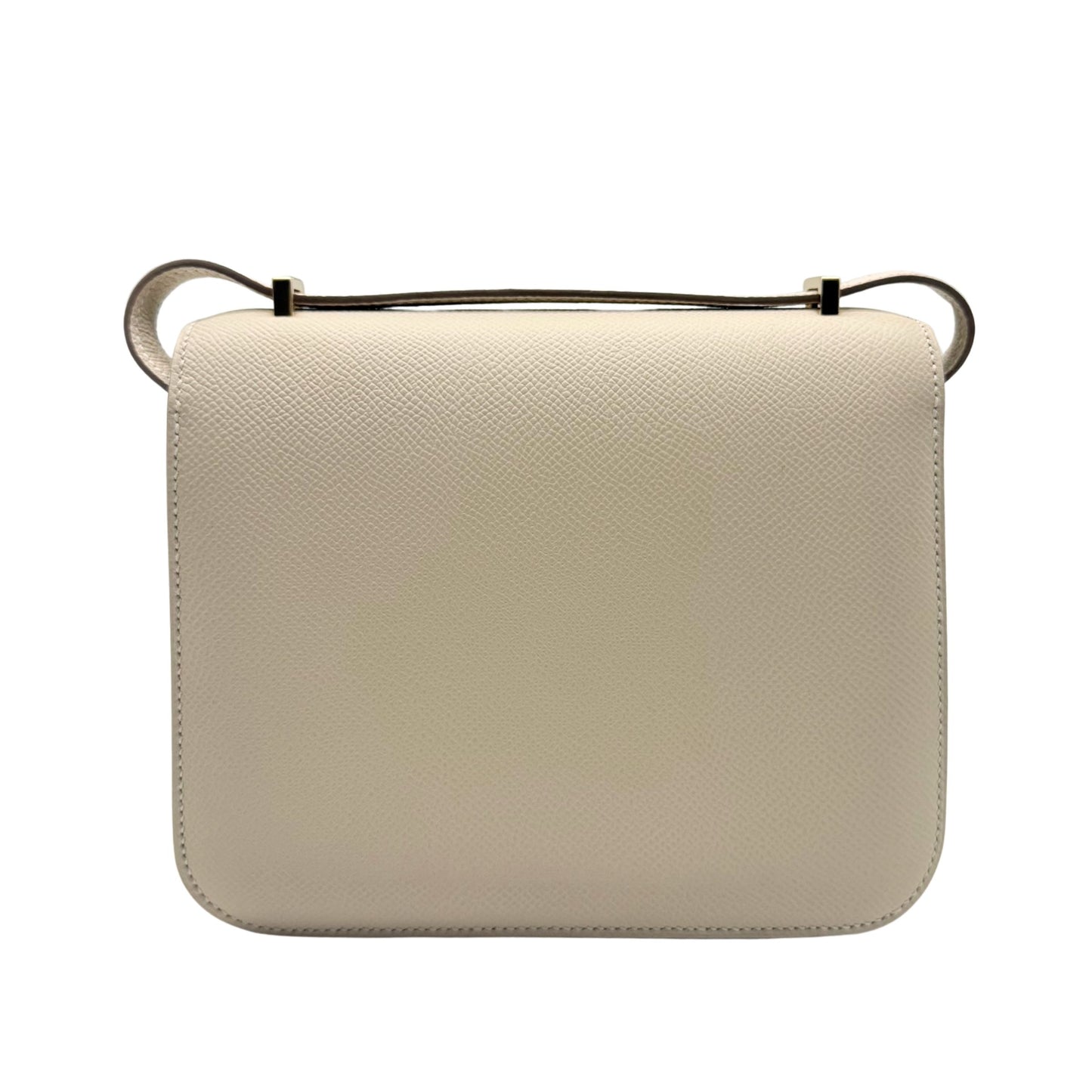 Hermès Constance 18 Craie Epsom Permabrass Hardware