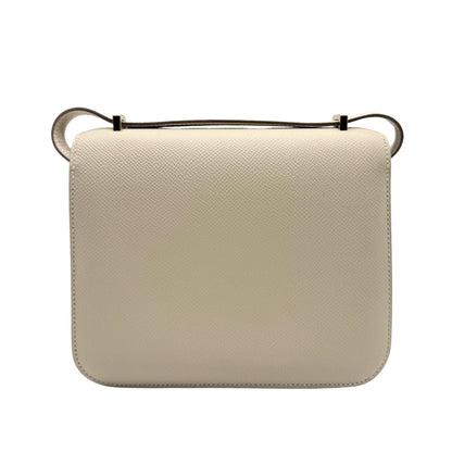 Hermès Constance 18 Craie Epsom Permabrass Hardware