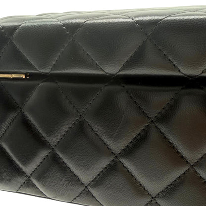 Chanel Quilted Black Jewelry Box