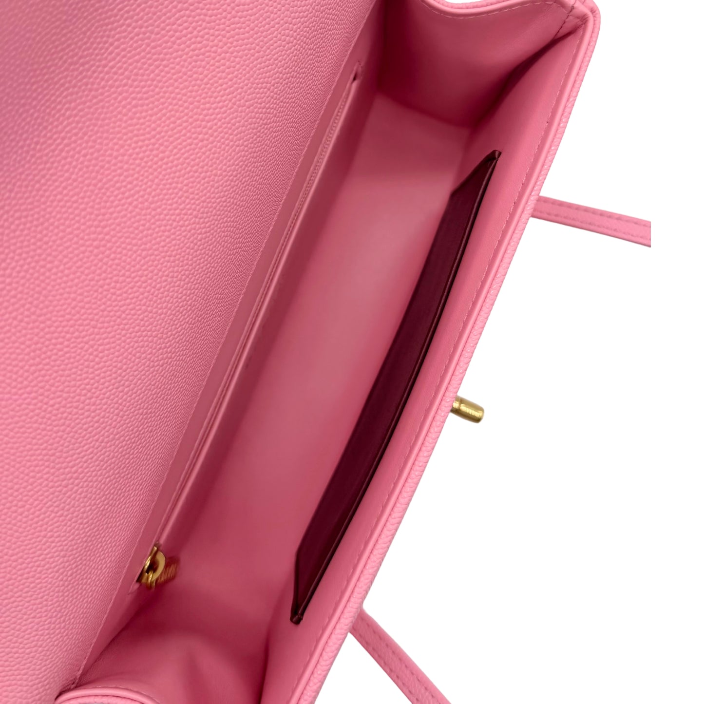 Chanel Coco Preppy Small Flap bag Pink Caviar