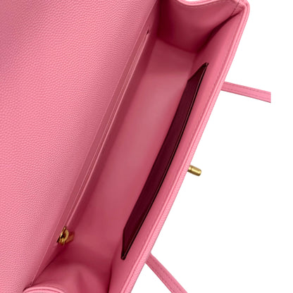 Chanel Coco Preppy Small Flap bag Pink Caviar
