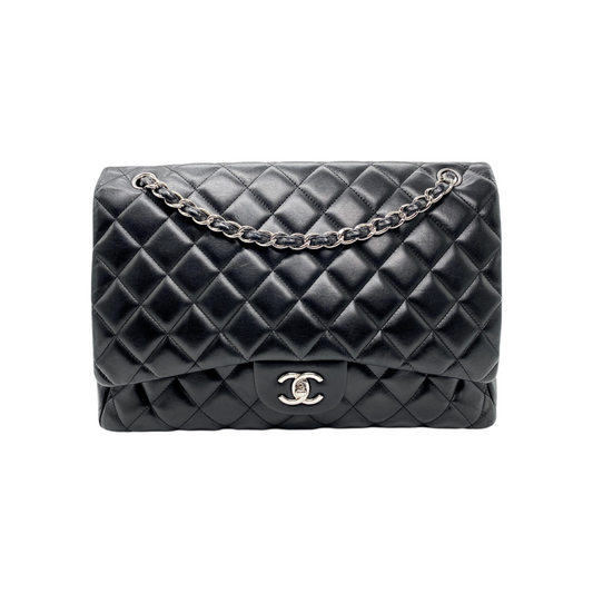 Chanel Black Maxi Single Flap Bag