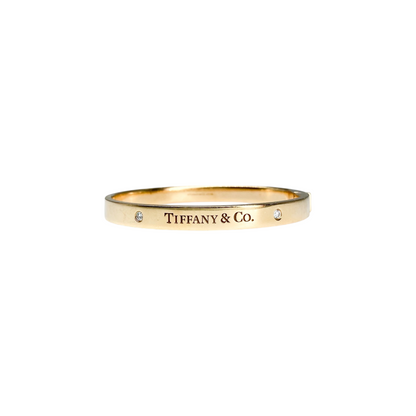 Tiffany & Co. Gold Diamonds Bangle