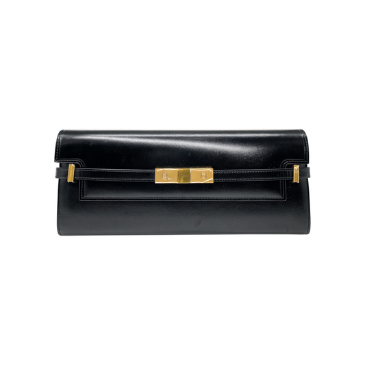 Saint Laurent Nero Manhattan Clutch