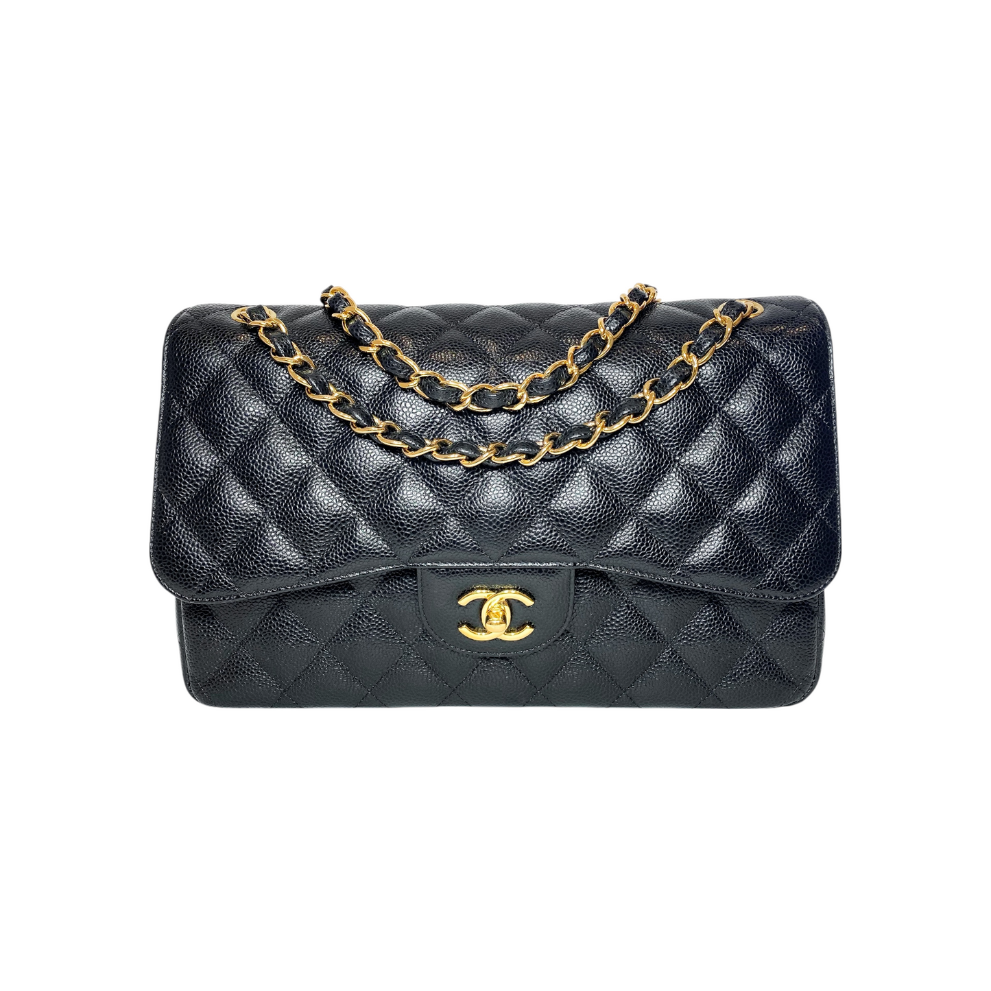 Chanel Black Jumbo Double Flap Bag
