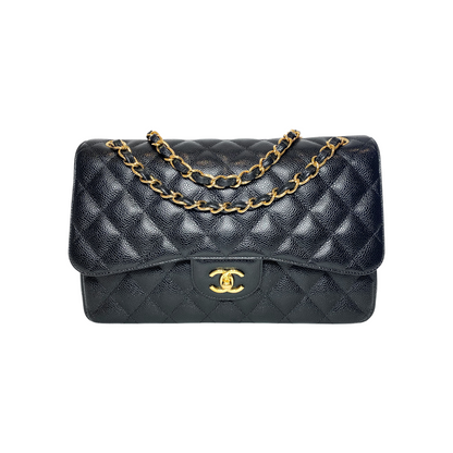Chanel Black Jumbo Double Flap Bag