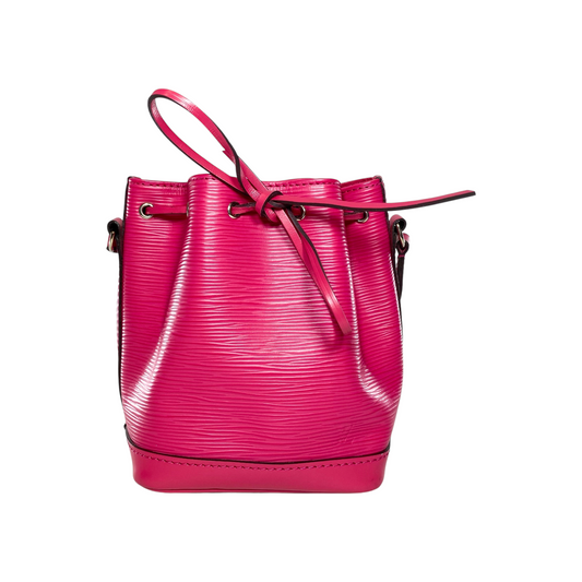 Louis Vuitton Pink Nano Noe Epi Bucket Bag