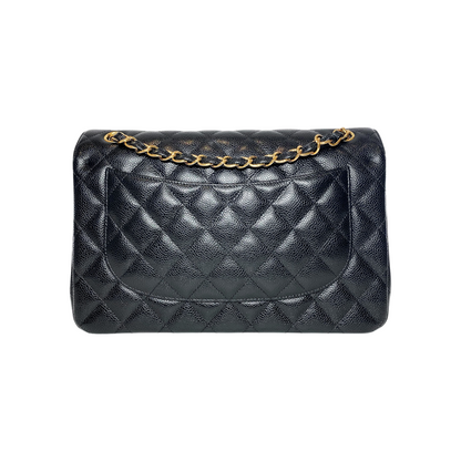 Chanel Black Jumbo Double Flap Bag