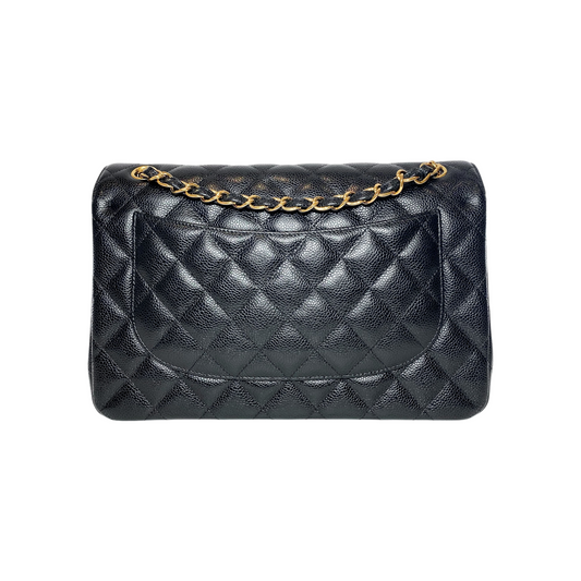 Chanel Black Jumbo Double Flap Bag