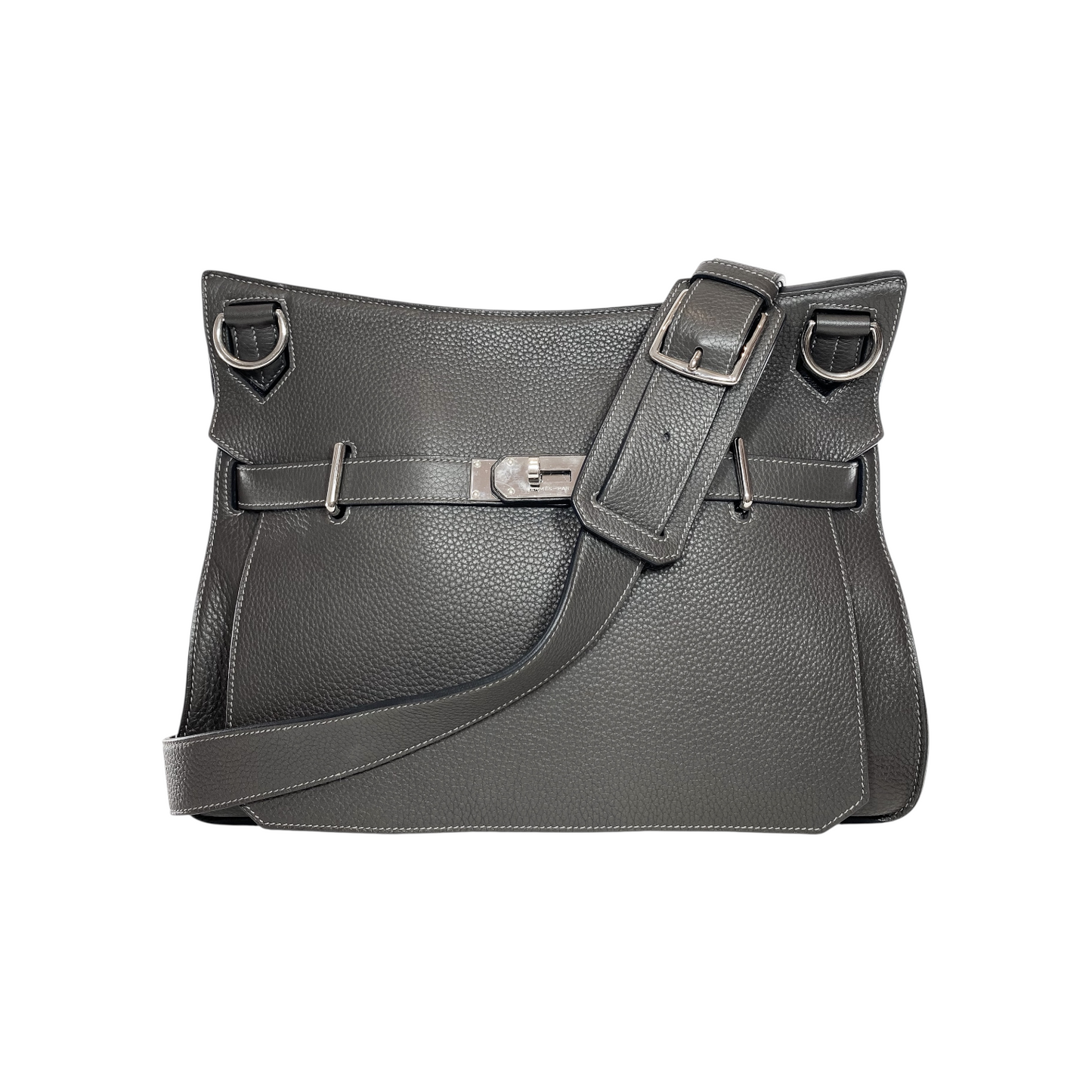 Hermes Jypsiere 34 Graphite Palladium Hardware
