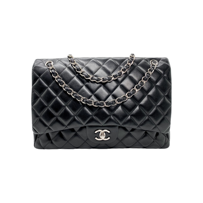Chanel Black Maxi Single Flap Bag