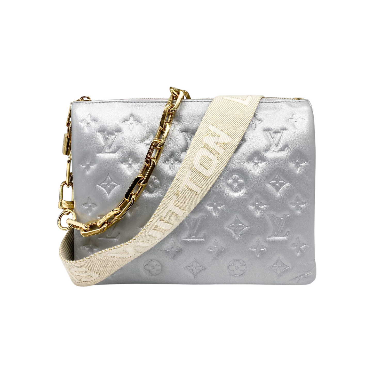 Louis Vuitton Silver Coussin PM - Online Only