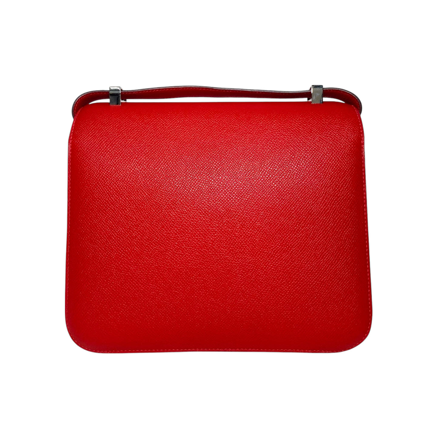 Hermes Constance 24 Rouge Casaque Epsom Palladium Hardware