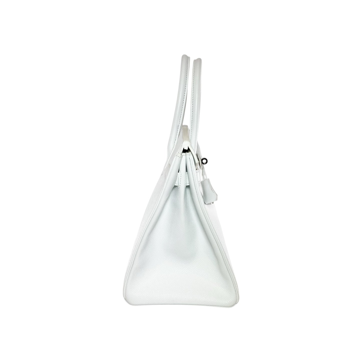 Hermes Birkin 30 White Epsom Palladium Hardware