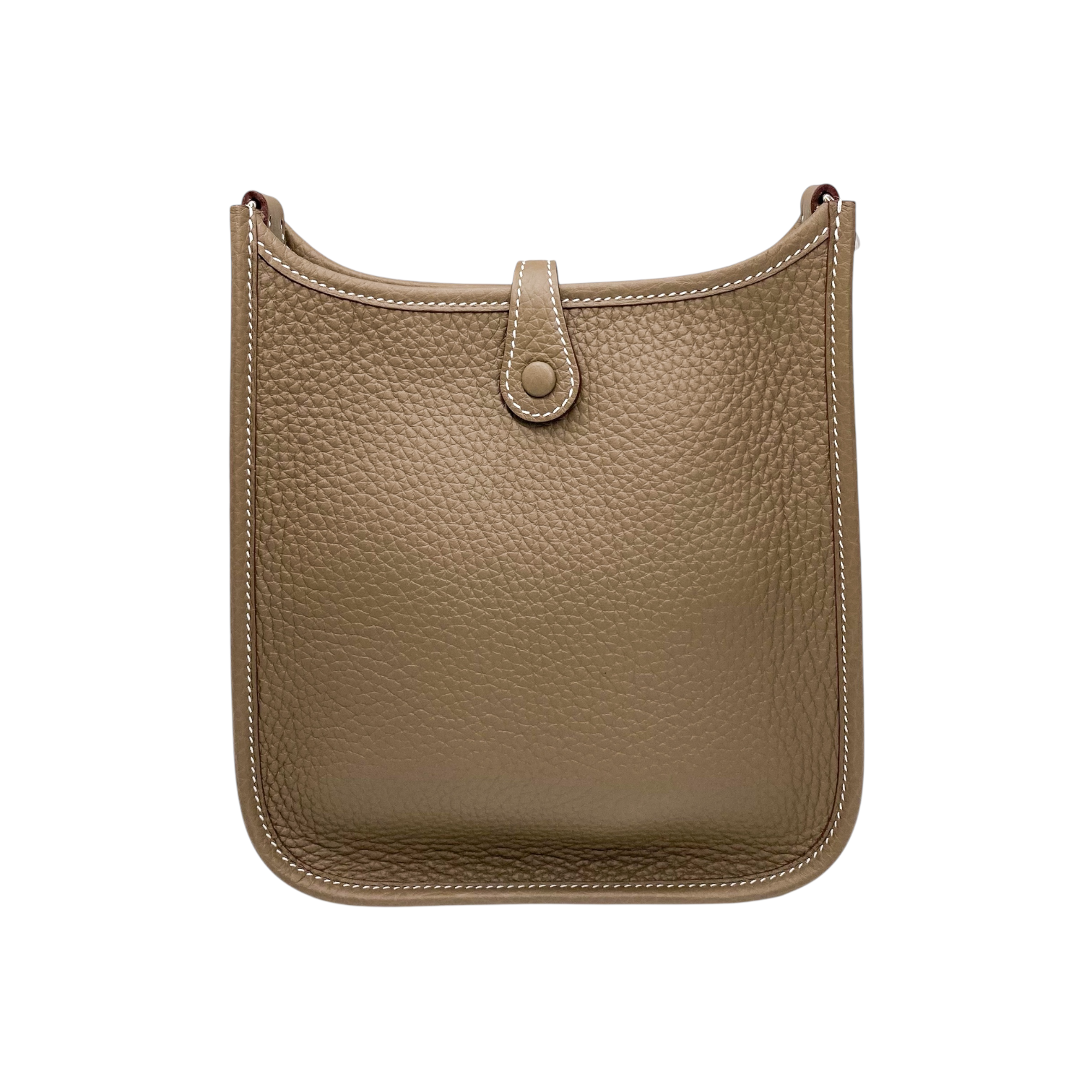 Hermes Evelyne TPM Etoupe Palladium Hardware