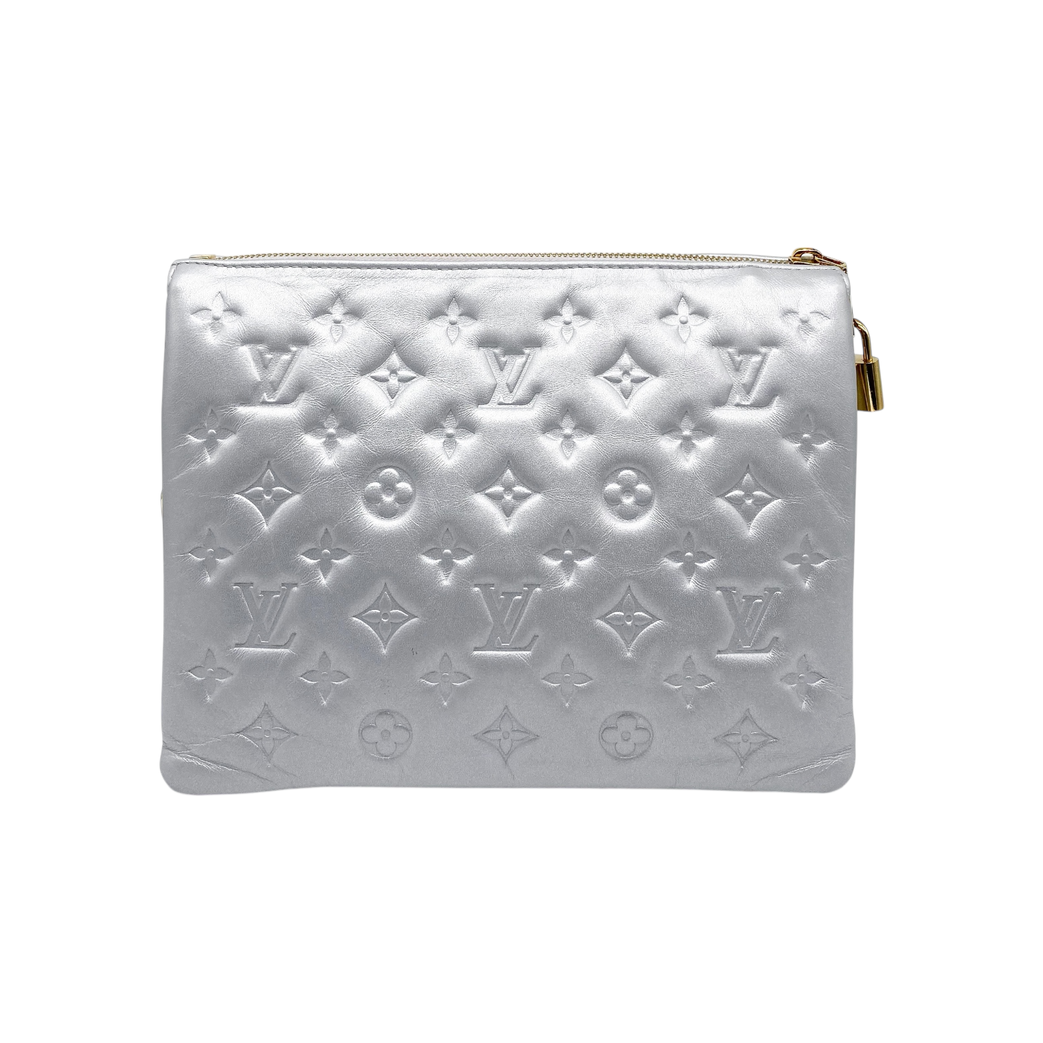 Louis Vuitton Silver Coussin PM