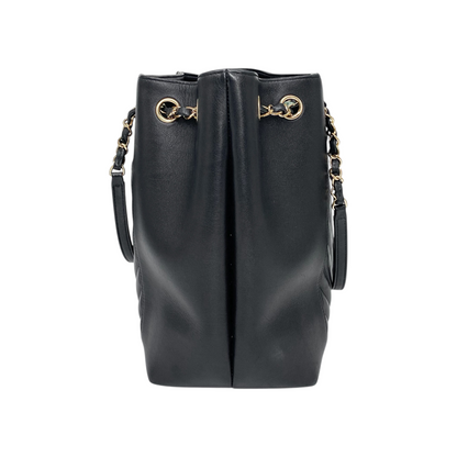 Chanel Black Chevron Tote