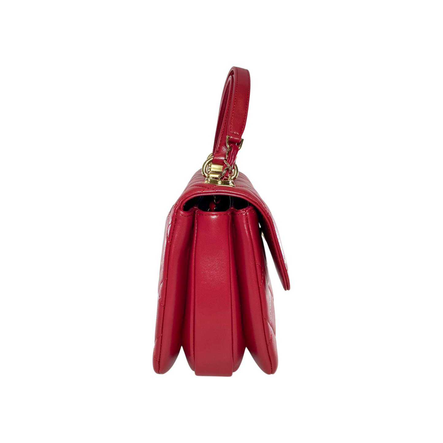 Chanel Red Medium Trendy Bag