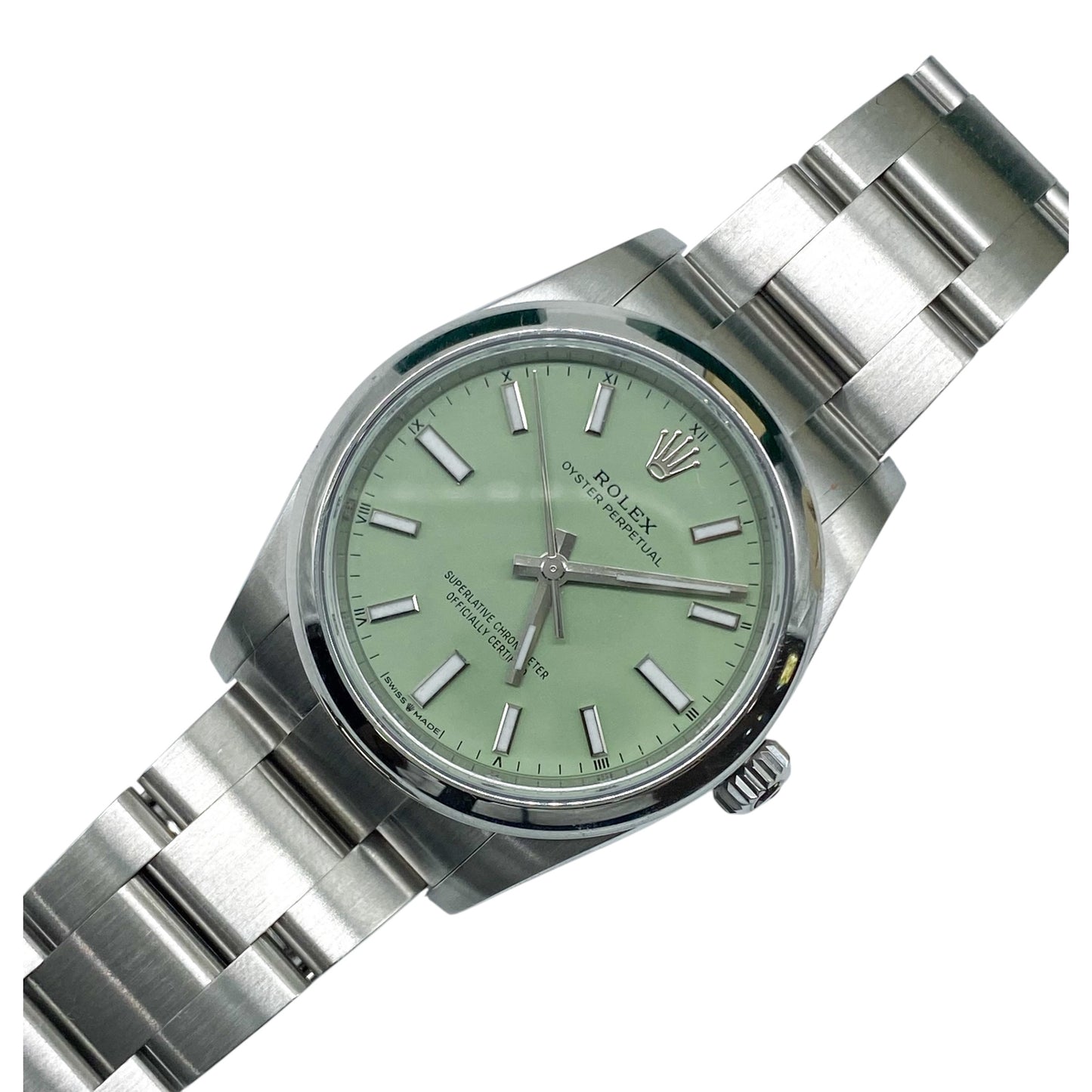 Rolex Pistachio Oyster Perpetual 34mm