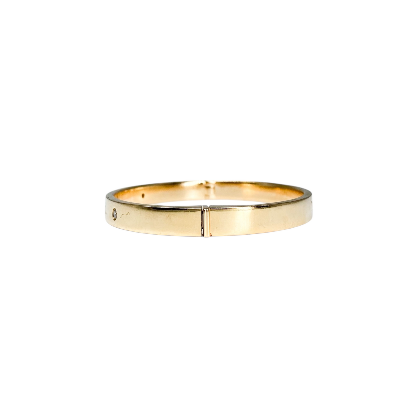 Tiffany & Co. Gold Diamonds Bangle