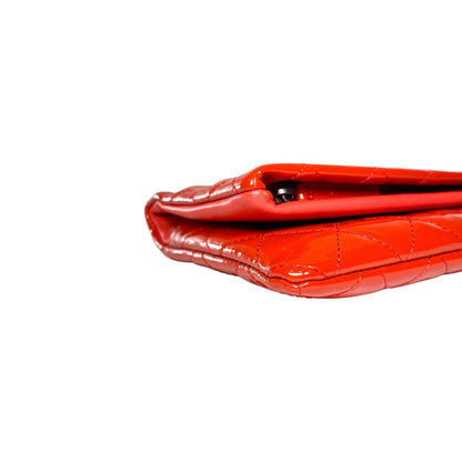 Chanel Patent Red Beauty CC Clutch