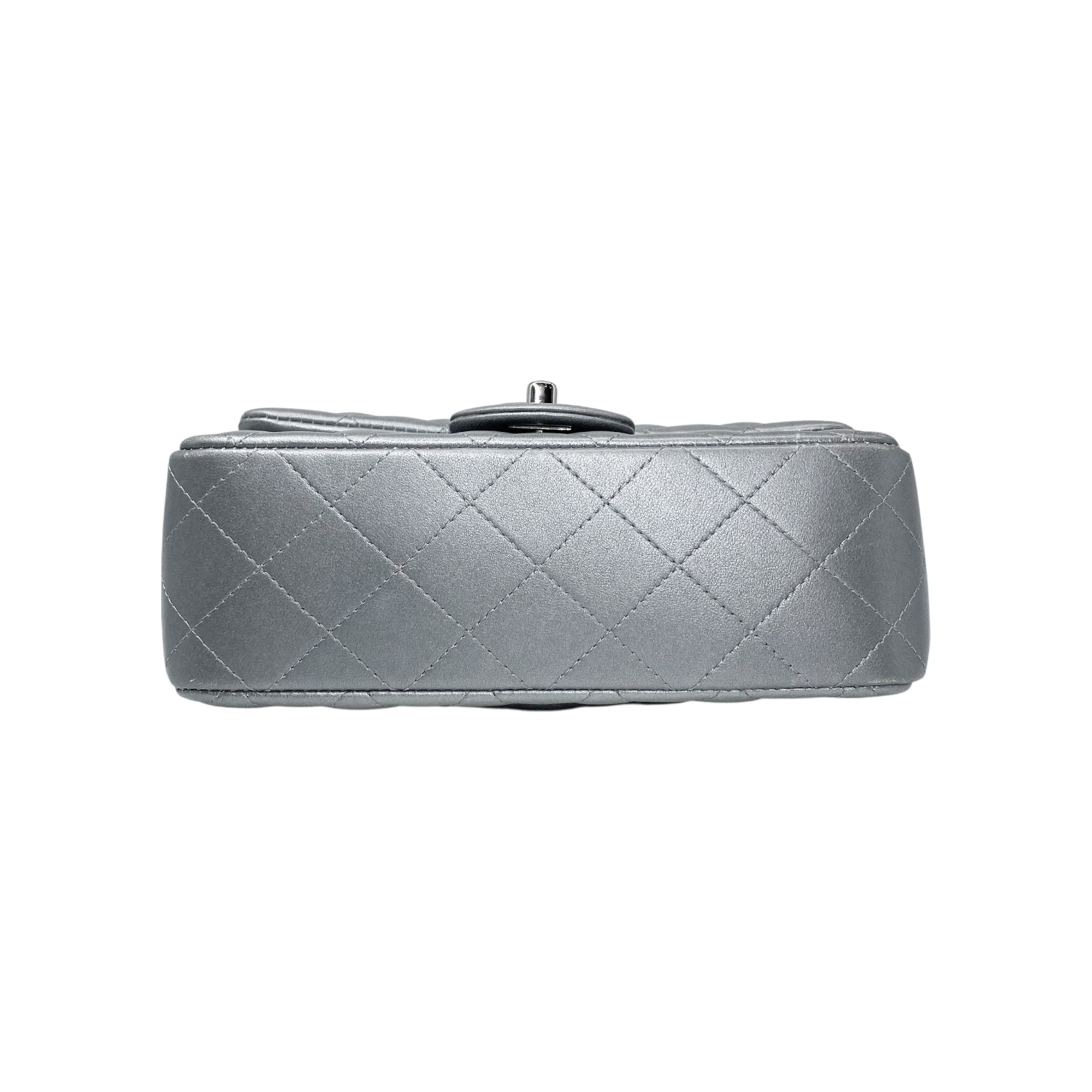 Chanel Silver Mini Rectangle