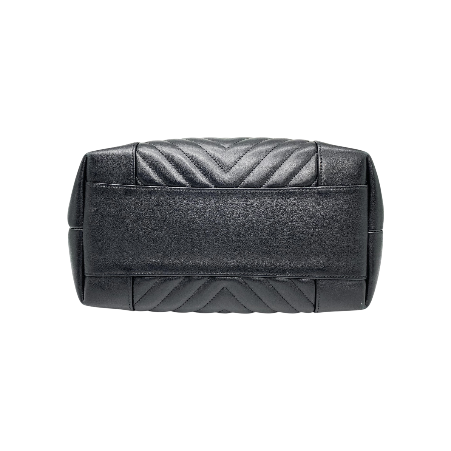 Chanel Black Chevron Tote