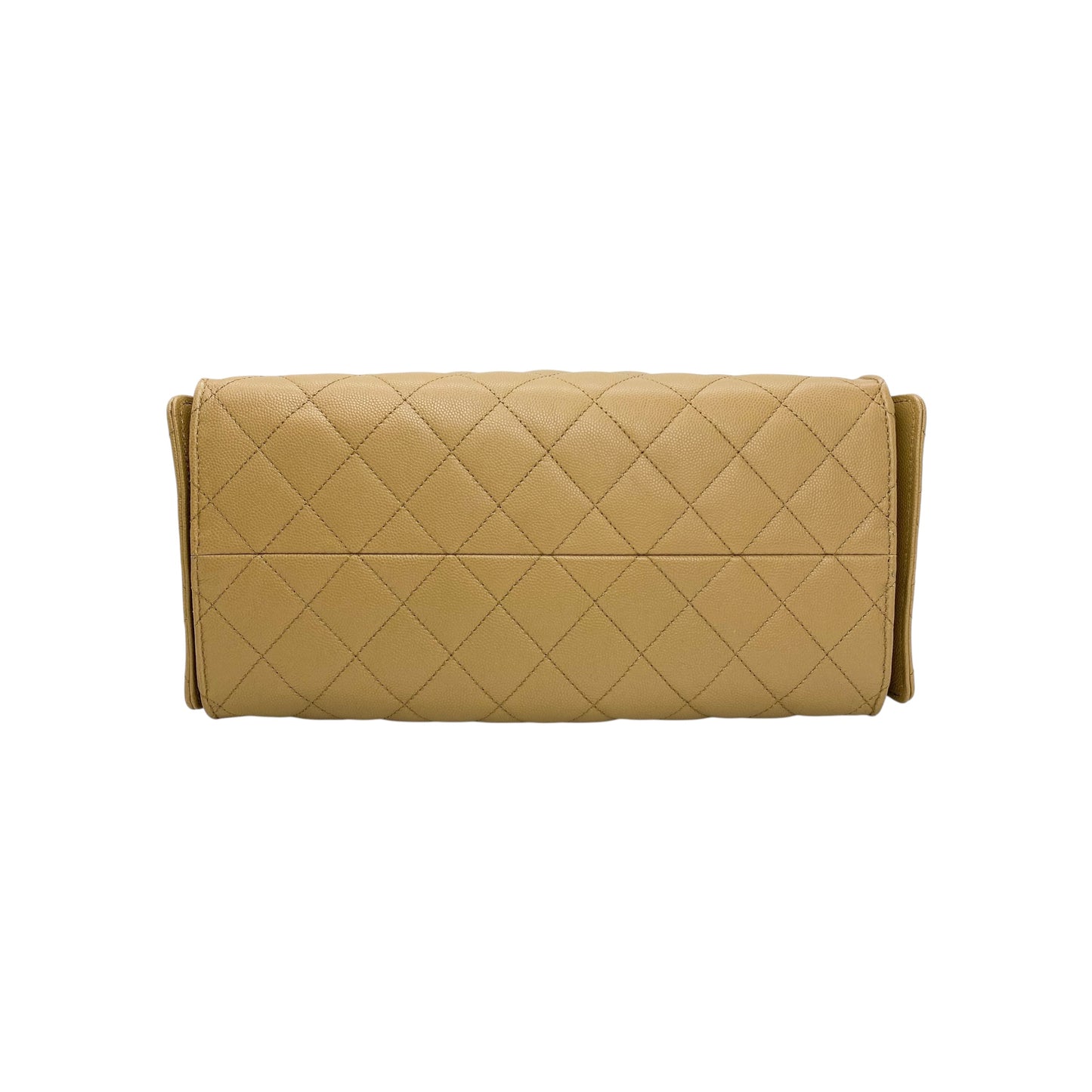 Chanel 25 Dark Beige Large