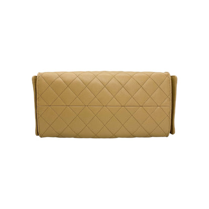 Chanel 25 Dark Beige Large