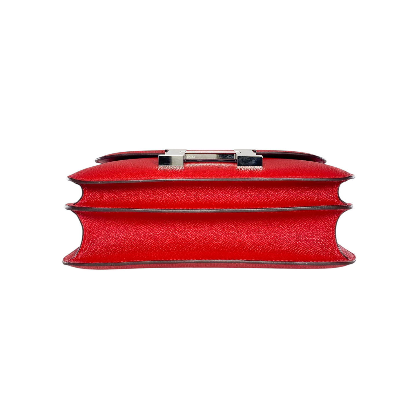 Hermes Constance 24 Rouge Casaque Epsom Palladium Hardware