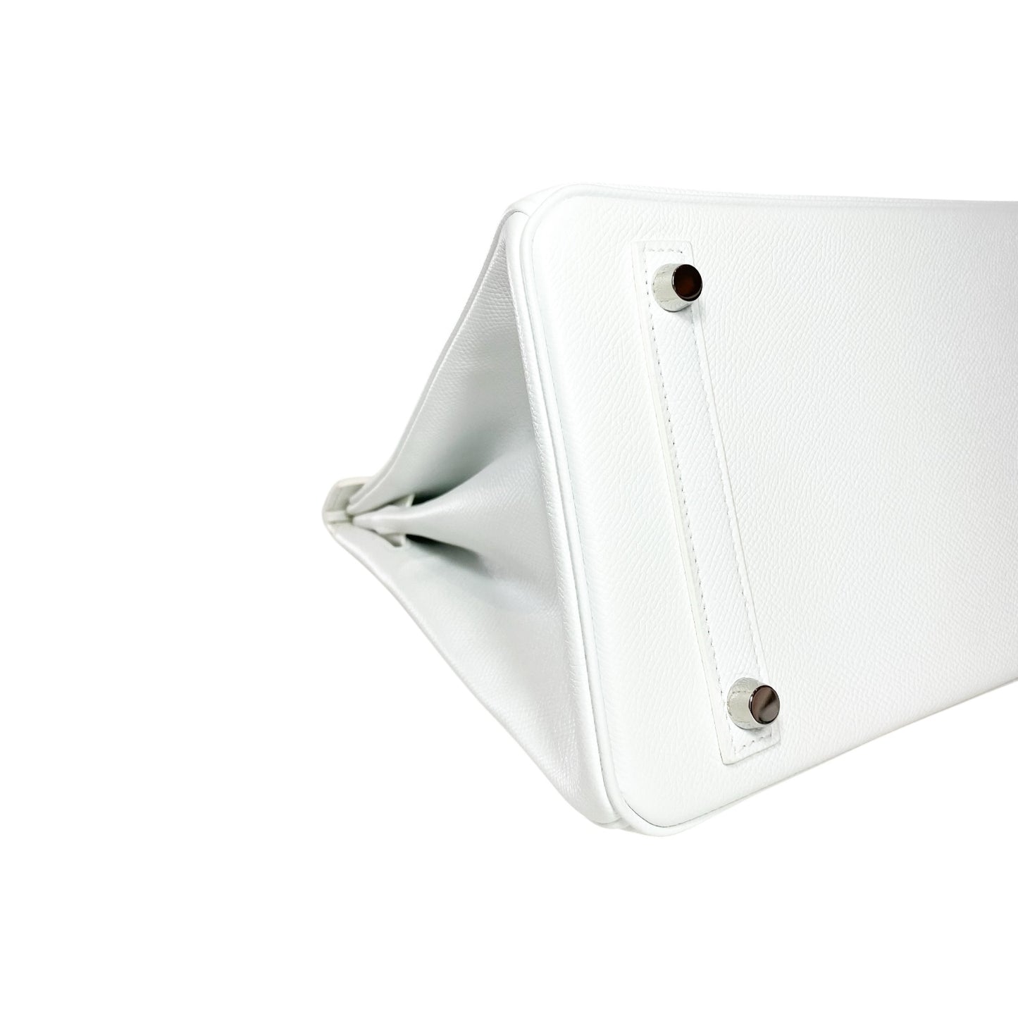 Hermes Birkin 30 White Epsom Palladium Hardware