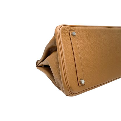 Hermes Birkin 35 Alezan Togo Palladium Hardware