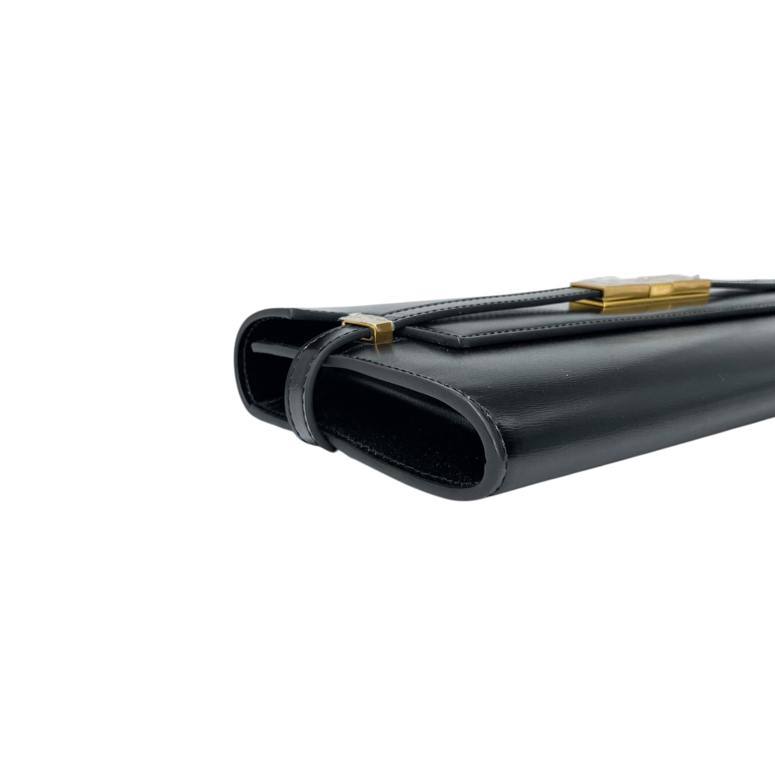 Saint Laurent Nero Manhattan Clutch