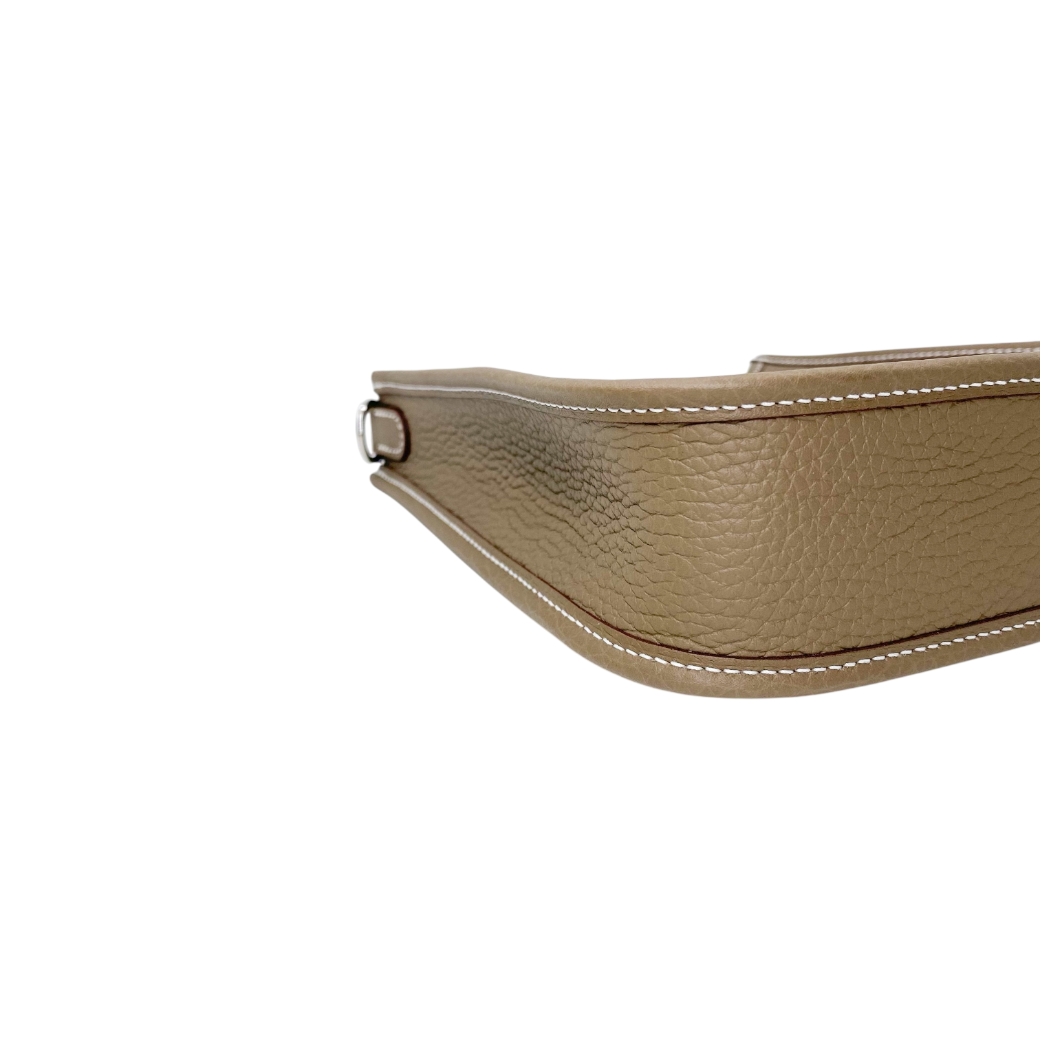 Hermes Evelyne TPM Etoupe Palladium Hardware