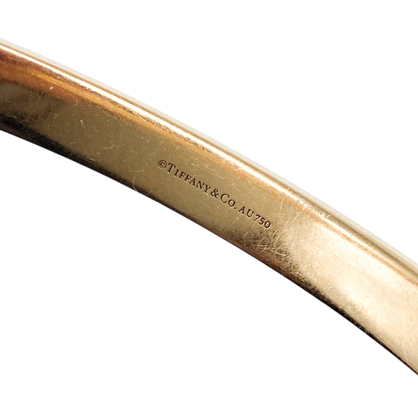 Tiffany & Co. Gold Diamonds Bangle