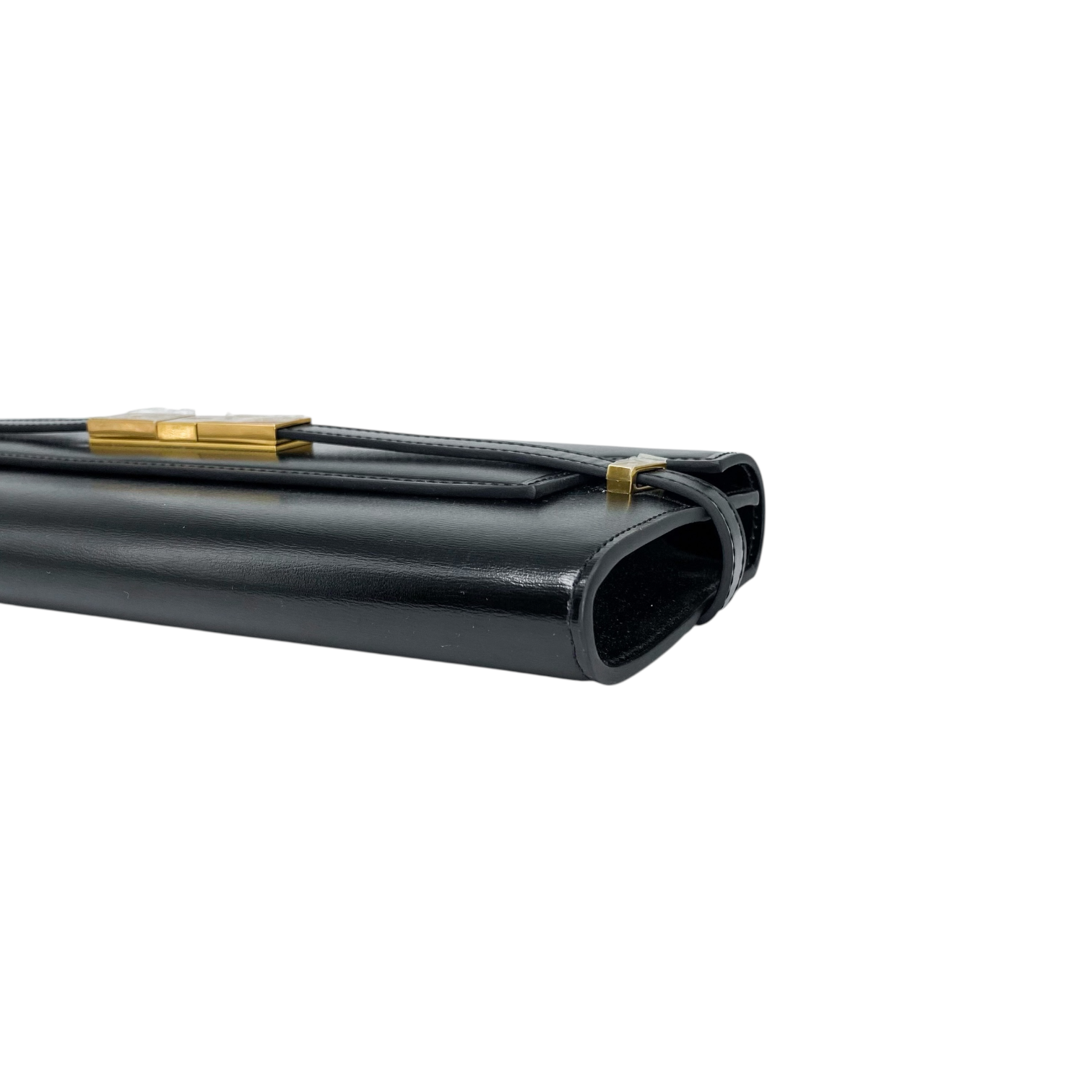 Saint Laurent Nero Manhattan Clutch
