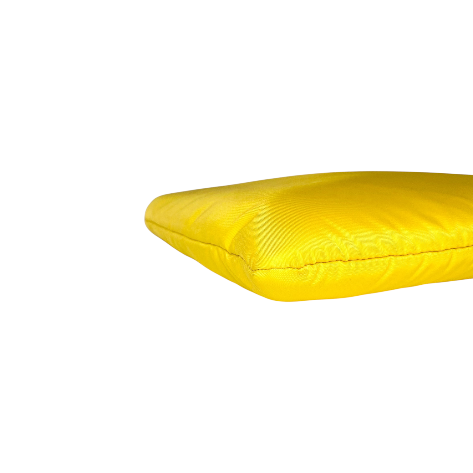 Prada Yellow Clutch with Chain