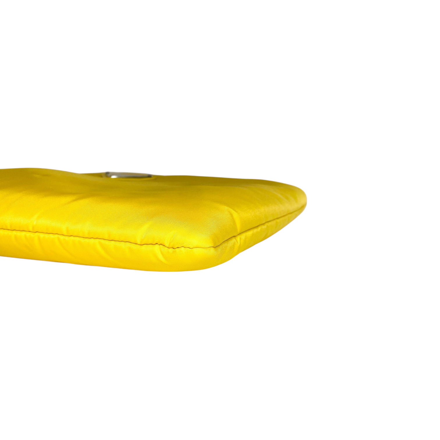 Prada Yellow Clutch with Chain
