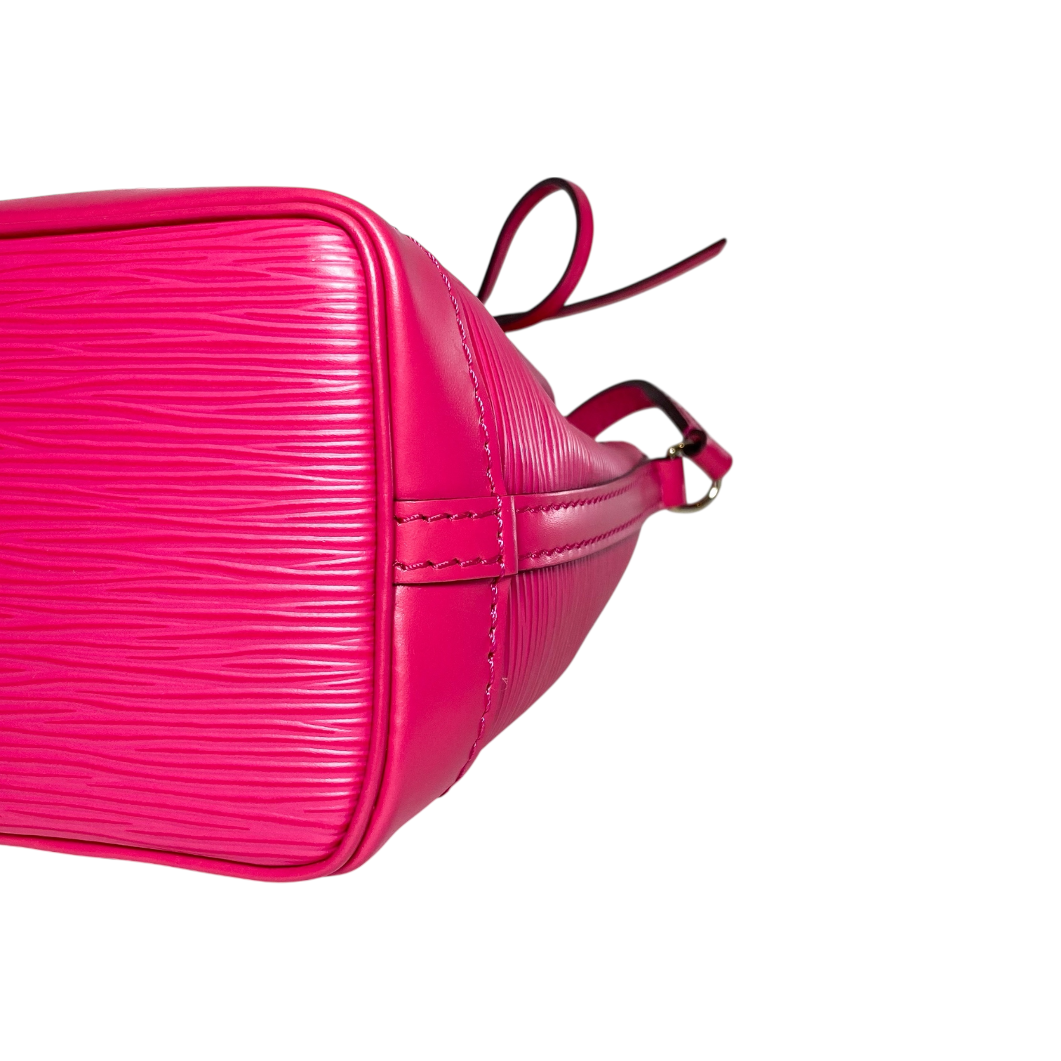 Louis Vuitton Pink Nano Noe Epi Bucket Bag