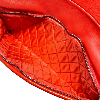 Chanel Patent Red Beauty CC Clutch