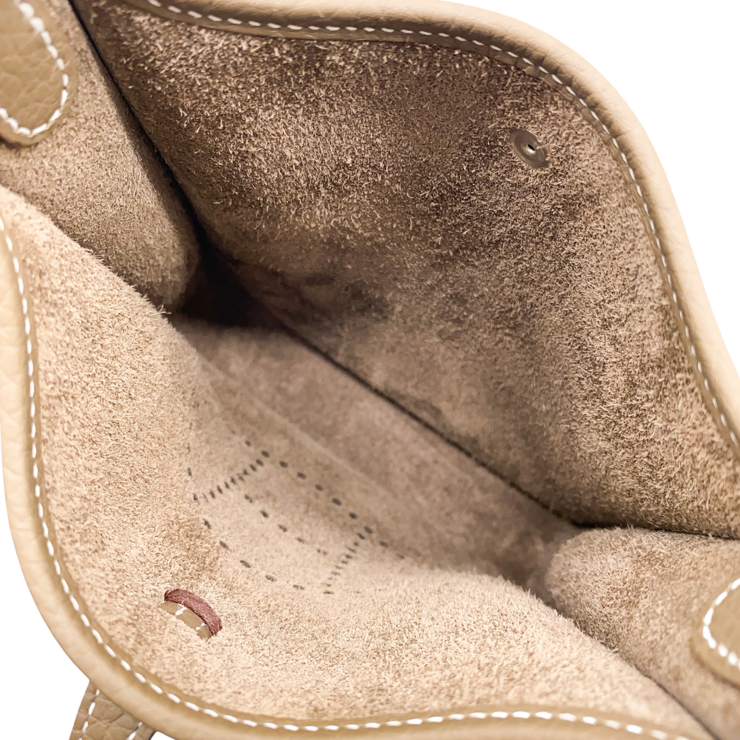 Hermes Evelyne TPM Etoupe Palladium Hardware